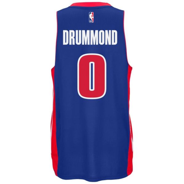 Andre Drummond Detroit Pistons adidas Swingman climacool Jersey - Blue