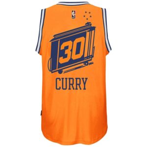 Stephen Curry Golden State Warriors adidas Current Player Hardwood Classics Swingman climacool Jersey - Gold
