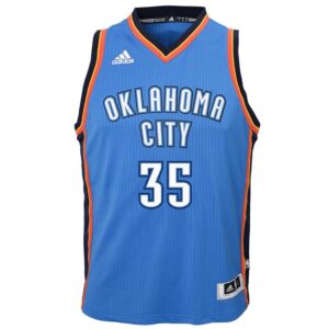 Kevin Durant Oklahoma City Thunder Youth Swingman Basketball Jersey - Blue