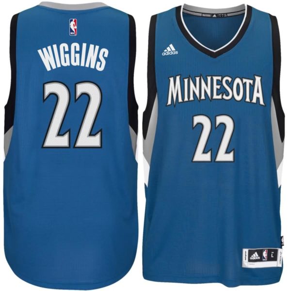 Andrew Wiggins Minnesota Timberwolves Youth Swingman Basketball Jersey - Blue