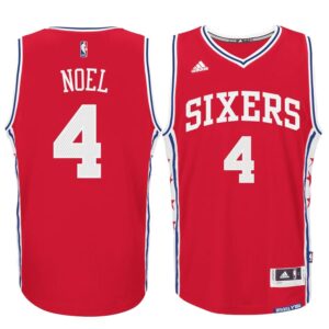 Nerlens Noel Philadelphia 76ers adidas Swingman climacool Jersey - Red