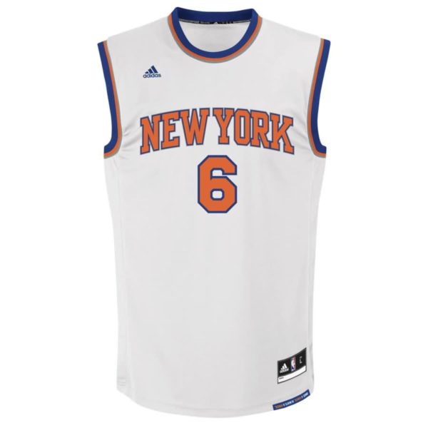 Kristaps Porzingis New York Knicks adidas Replica Jersey - White