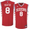 Jahlil Okafor Philadelphia 76ers adidas Alternate Replica Jersey - Red