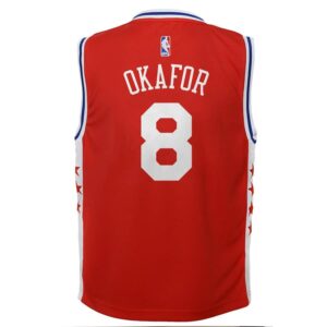 Jahlil Okafor Philadelphia 76ers adidas Youth Replica Jersey - Red