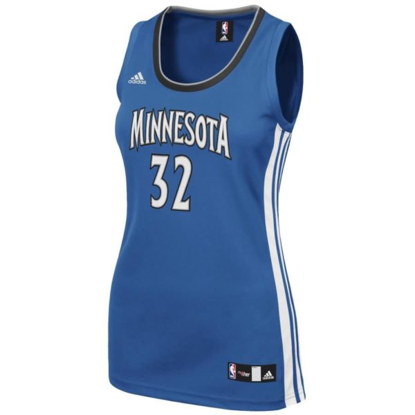 Karl-Anthony Towns Minnesota Timberwolves adidas Women's Road Replica Jersey - Blue