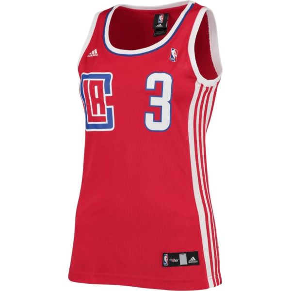 Chris Paul LA Clippers adidas Women's Road Replica Jersey - Red