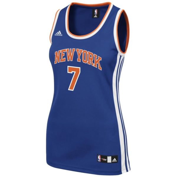 Carmelo Anthony New York Knicks adidas Women's Road Replica Jersey - Royal