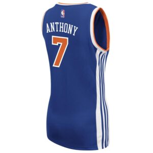 Carmelo Anthony New York Knicks adidas Women's Road Replica Jersey - Royal