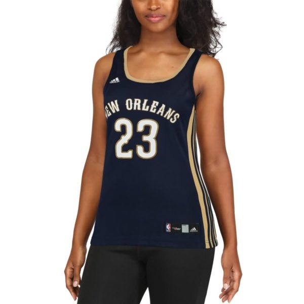 Anthony Davis New Orleans Pelicans adidas Women's Road Replica Jersey - Navy