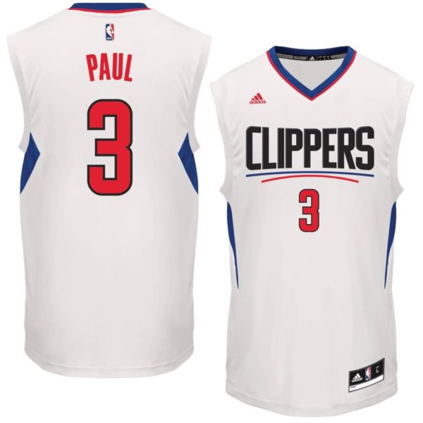 Chris Paul LA Clippers adidas Home Replica Basketball Jersey - White