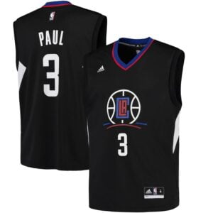 Chris Paul LA Clippers adidas Replica Basketball Jersey - Black