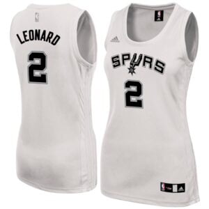 Kawhi Leonard San Antonio Spurs adidas Women's Fashion Replica Jersey - White
