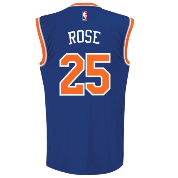 Derrick Rose New York Knicks adidas Replica Jersey - Royal