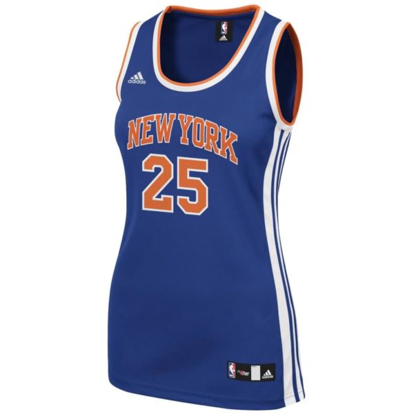Derrick Rose New York Knicks adidas Women's Replica Jersey - Royal