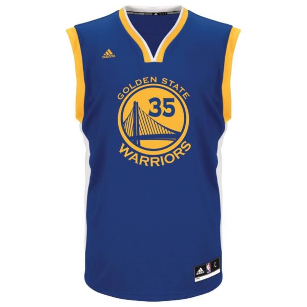 Kevin Durant Golden State Warriors adidas Road Replica Jersey - Royal