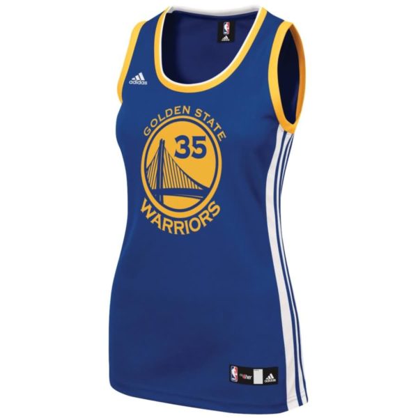 Kevin Durant Golden State Warriors adidas Women's Road Replica Jersey - Royal