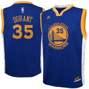 Kevin Durant Golden State Warriors adidas Youth Replica Road Jersey - Royal