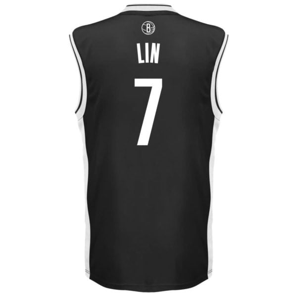 Jeremy Lin Brooklyn Nets adidas Replica Jersey - Black