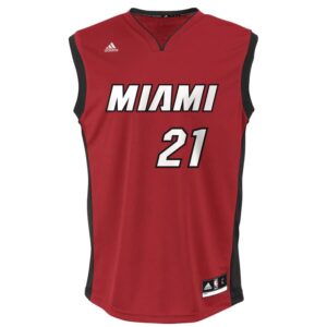 Hassan Whiteside Miami Heat adidas Alternate Replica Jersey - Red