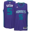 Nicolas Batum Charlotte Hornets adidas Road Swingman Jersey - Purple