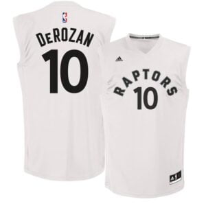 DeMar DeRozan Toronto Raptors adidas Fashion Replica Jersey - White