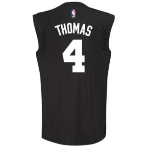 Isaiah Thomas Boston Celtics adidas Chase Fashion Replica Jersey - Black