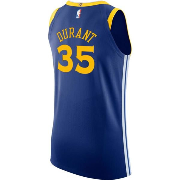 Kevin Durant Golden State Warriors Nike Authentic Jersey Blue - Icon Edition