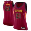LeBron James Cleveland Cavaliers Nike Women's Swingman Jersey Wine - Icon Edition