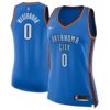 Russell Westbrook Oklahoma City Thunder Nike Women's Swingman Jersey Blue - Icon Edition