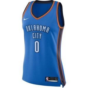 Russell Westbrook Oklahoma City Thunder Nike Women's Swingman Jersey Blue - Icon Edition