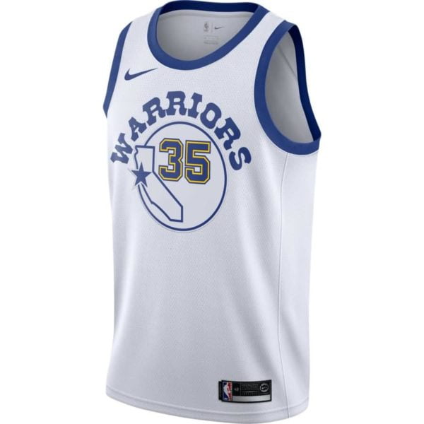 Kevin Durant Golden State Warriors Nike Fashion Current Player Hardwood Classics Swingman Jersey - White