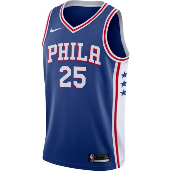 Ben Simmons Philadelphia 76ers Nike Swingman Jersey Blue - Icon Edition