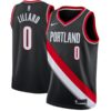 Damian Lillard Portland Trail Blazers Nike Swingman Jersey Black - Icon Edition