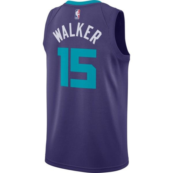 Kemba Walker Charlotte Hornets Jordan Brand Swingman Jersey - Statement Edition - Purple