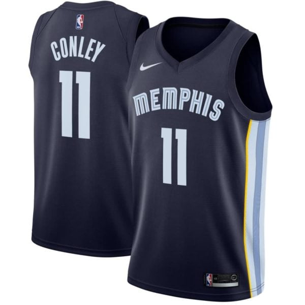 Mike Conley Memphis Grizzlies Nike Swingman Jersey Navy - Icon Edition