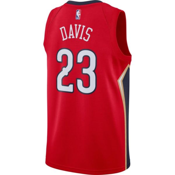 Anthony Davis New Orleans Pelicans Nike Swingman Jersey - Statement Edition - Red