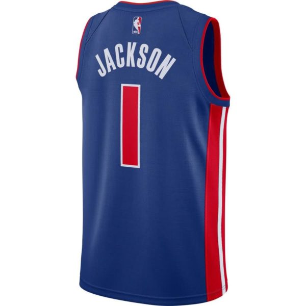 Reggie Jackson Detroit Pistons Nike Swingman Jersey Blue - Icon Edition