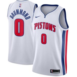 Andre Drummond Detroit Pistons Nike Swingman Jersey White - Association Edition