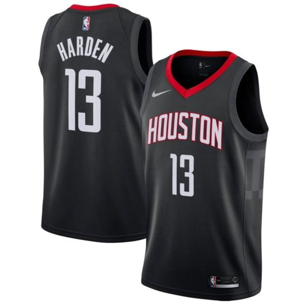 James Harden Houston Rockets Nike Swingman Jersey - Statement Edition - Black
