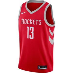 James Harden Houston Rockets Nike Swingman Jersey Red - Icon Edition