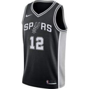 LaMarcus Aldridge San Antonio Spurs Nike Swingman Jersey Black - Icon Edition