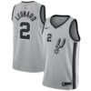 Kawhi Leonard San Antonio Spurs Nike Swingman Jersey - Statement Edition - Silver
