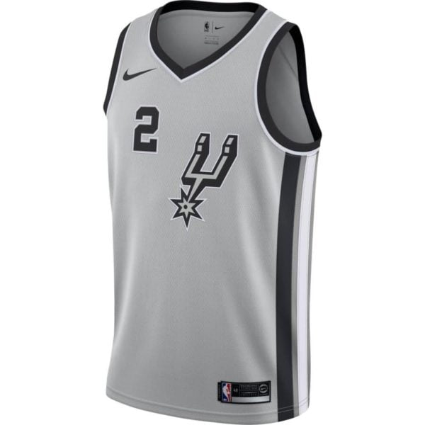 Kawhi Leonard San Antonio Spurs Nike Swingman Jersey - Statement Edition - Silver