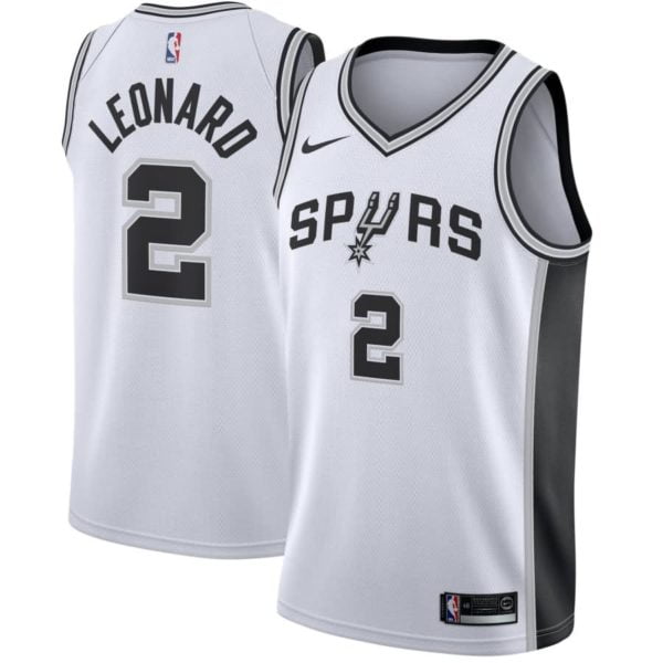Kawhi Leonard San Antonio Spurs Nike Swingman Jersey White - Association Edition
