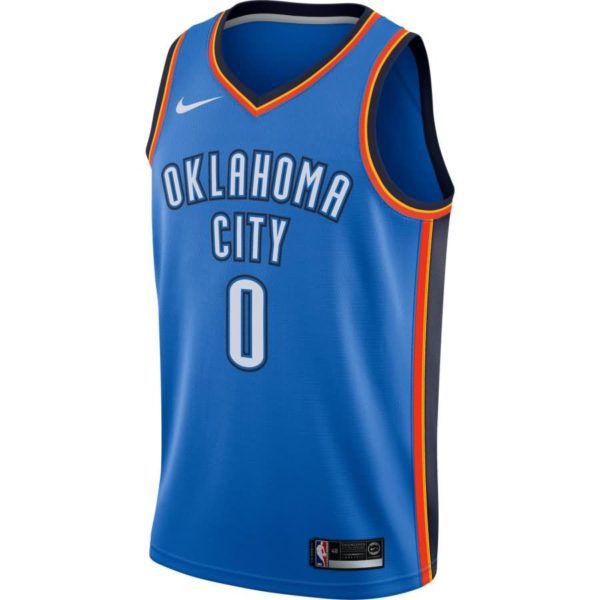 Russell Westbrook Oklahoma City Thunder Nike Swingman Jersey Blue - Icon Edition