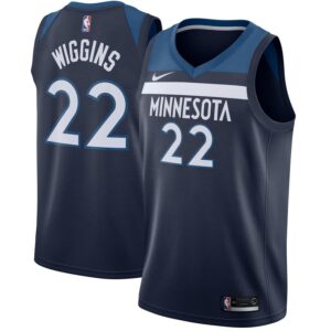Andrew Wiggins Minnesota Timberwolves Nike Swingman Jersey Navy - Icon Edition