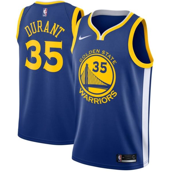 Kevin Durant Golden State Warriors Nike Swingman Jersey Blue - Icon Edition