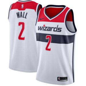 John Wall Washington Wizards Nike Swingman Jersey White - Association Edition