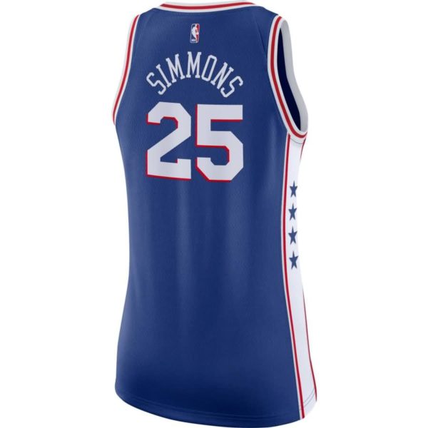 Ben Simmons Philadelphia 76ers Nike Women's Swingman Jersey Royal - Icon Edition