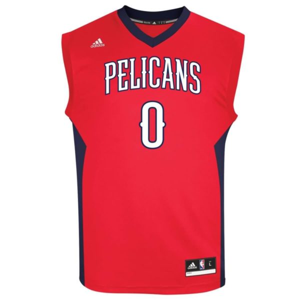 DeMarcus Cousins New Orleans Pelicans adidas Alternate Replica Jersey - Red